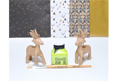 Hanging Reindeer Tree Decorations Kit